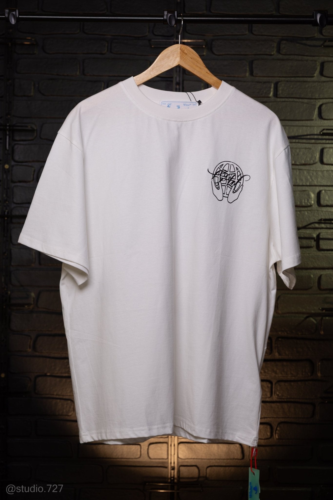 Camiseta Oversized OFF-WHITE Hand Arrow Slim