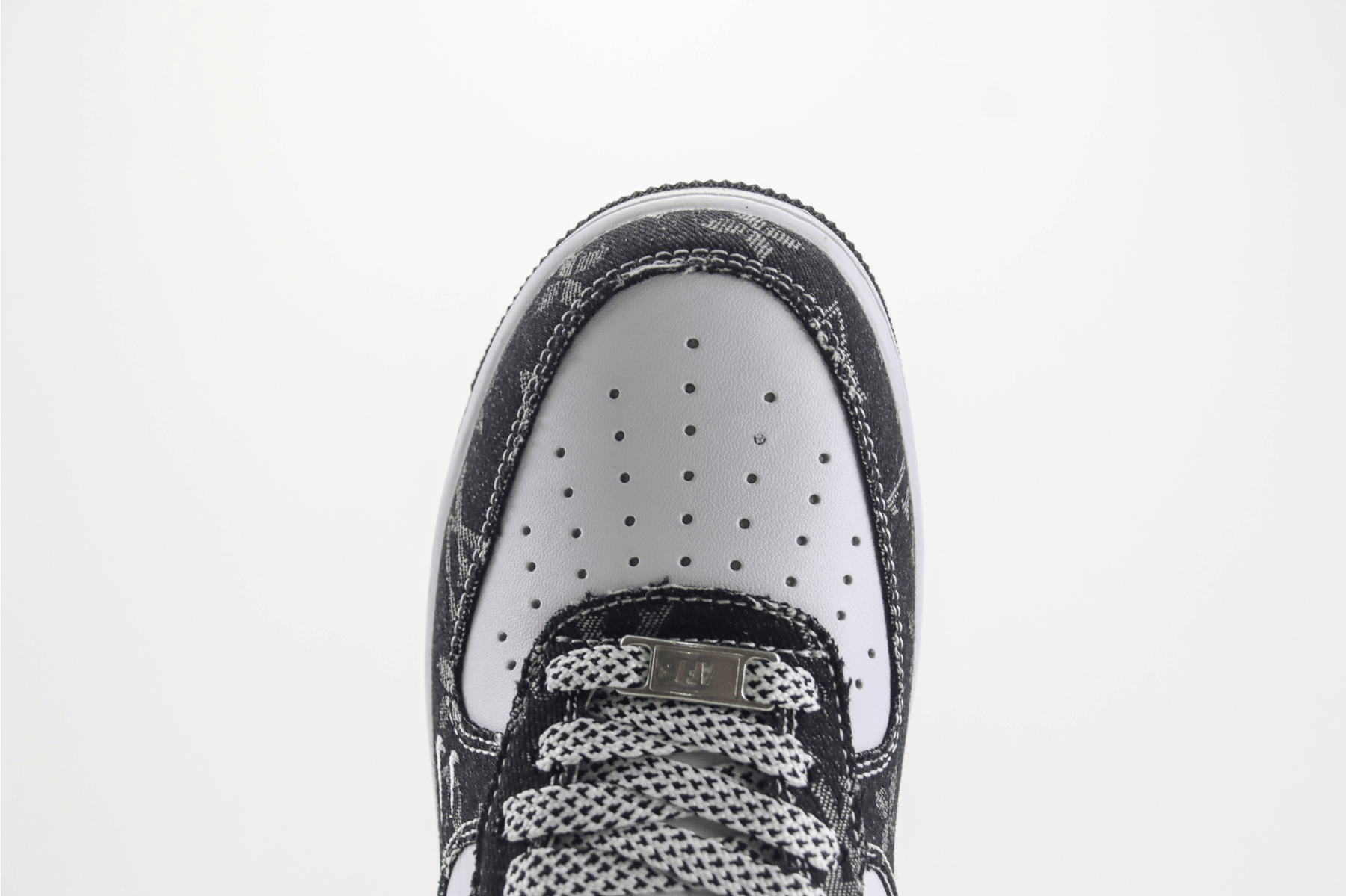 Louis Vuitton x NIKE Air Force 1 Low By Virgil Abloh Black & White