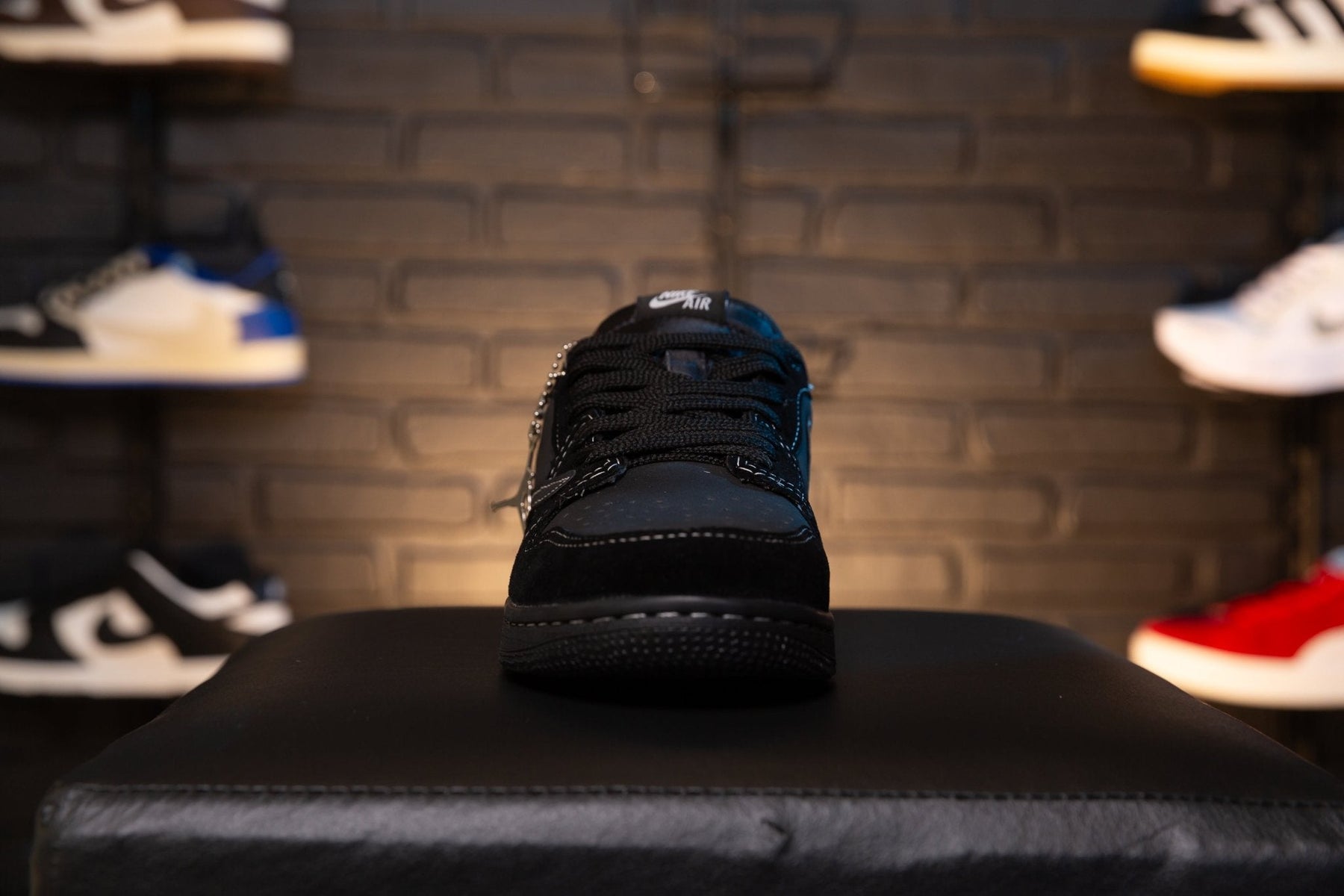 Travis Scott x Air Jordan 1 Low OG Black Phantom